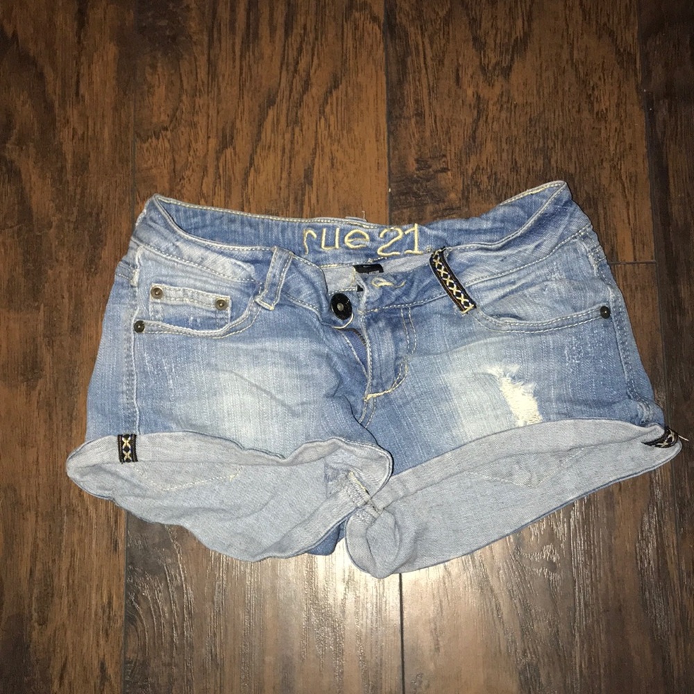 jean shorts